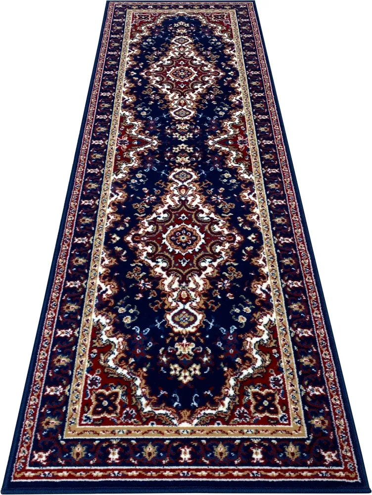 Traversa Oriental cu model floral, 80x250 cm