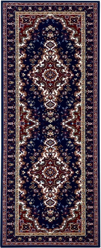 Traversa Oriental cu model floral, 80x250 cm