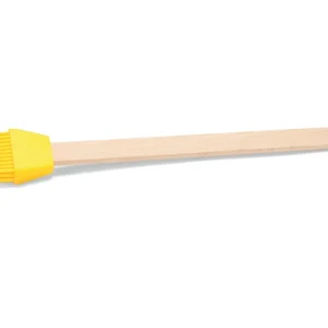Pensula pentru patiserie, cu peri din silicon galben, 27 cm - PATISSE