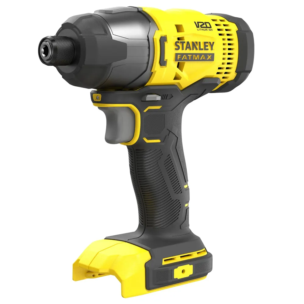 Kit Stanley SFMCK465D2S-QW 18V 2Ah - percutor găurit fără fir, șurubelniță cu impact fără fir, 2 baterii litiu de 2,0 Ah