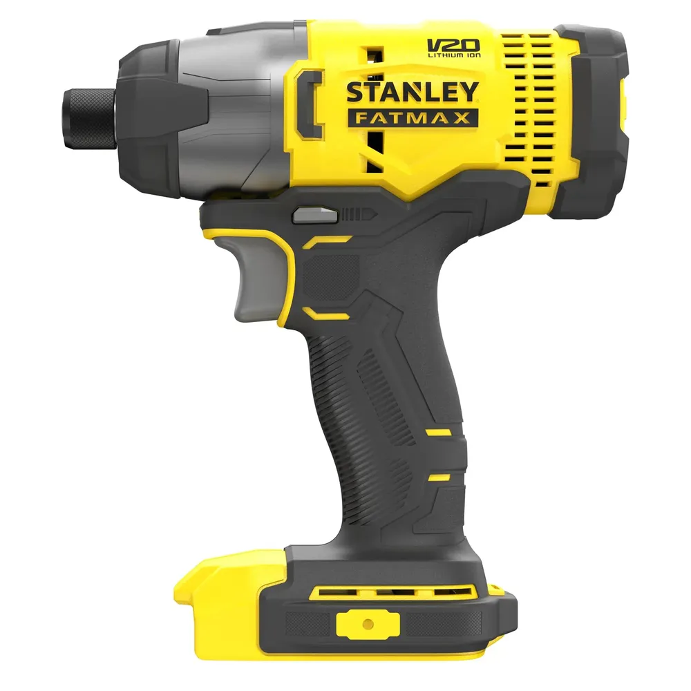 Kit Stanley SFMCK465D2S-QW 18V 2Ah - percutor găurit fără fir, șurubelniță cu impact fără fir, 2 baterii litiu de 2,0 Ah