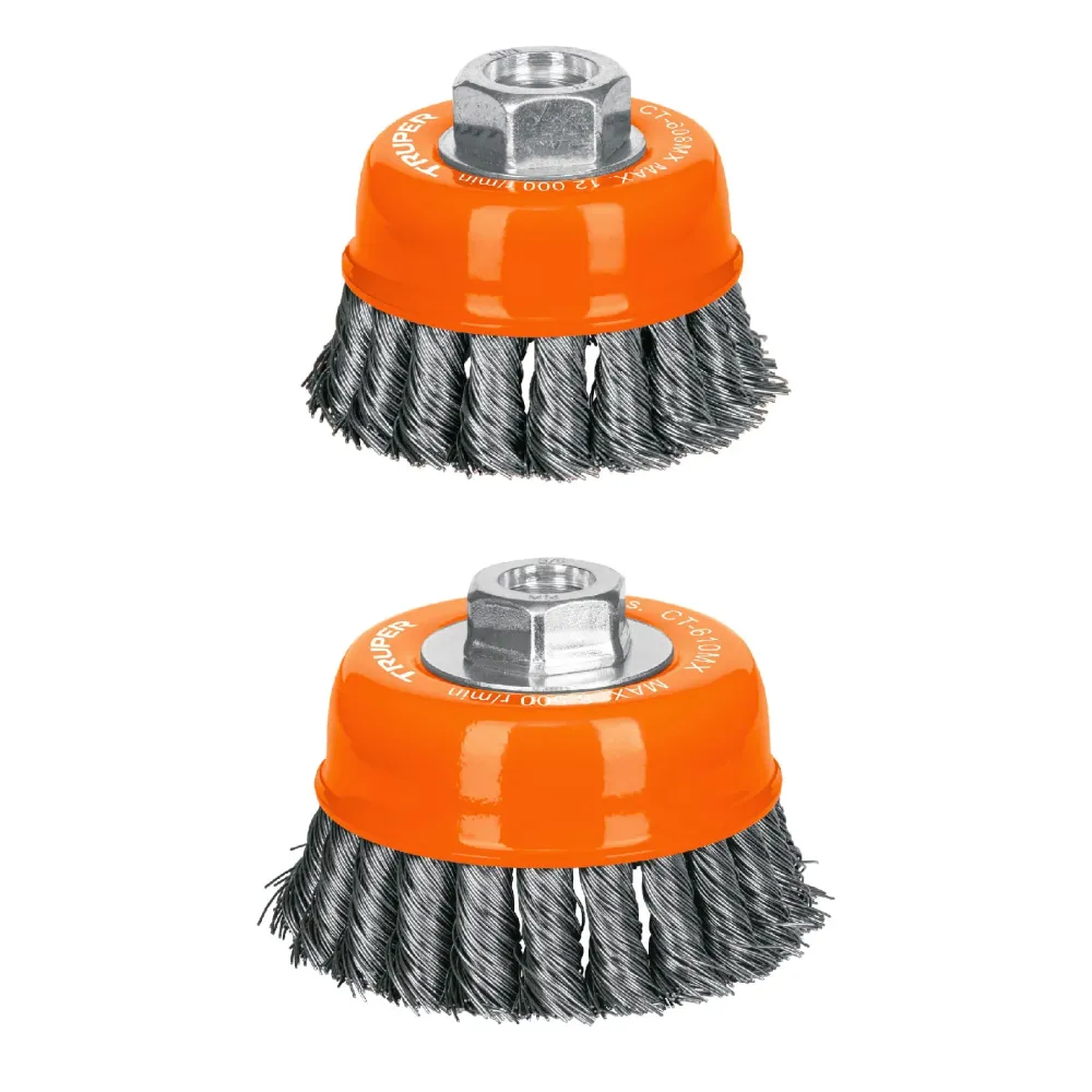 Perie sarma cupa 75 mm, sarma dura otel - Truper