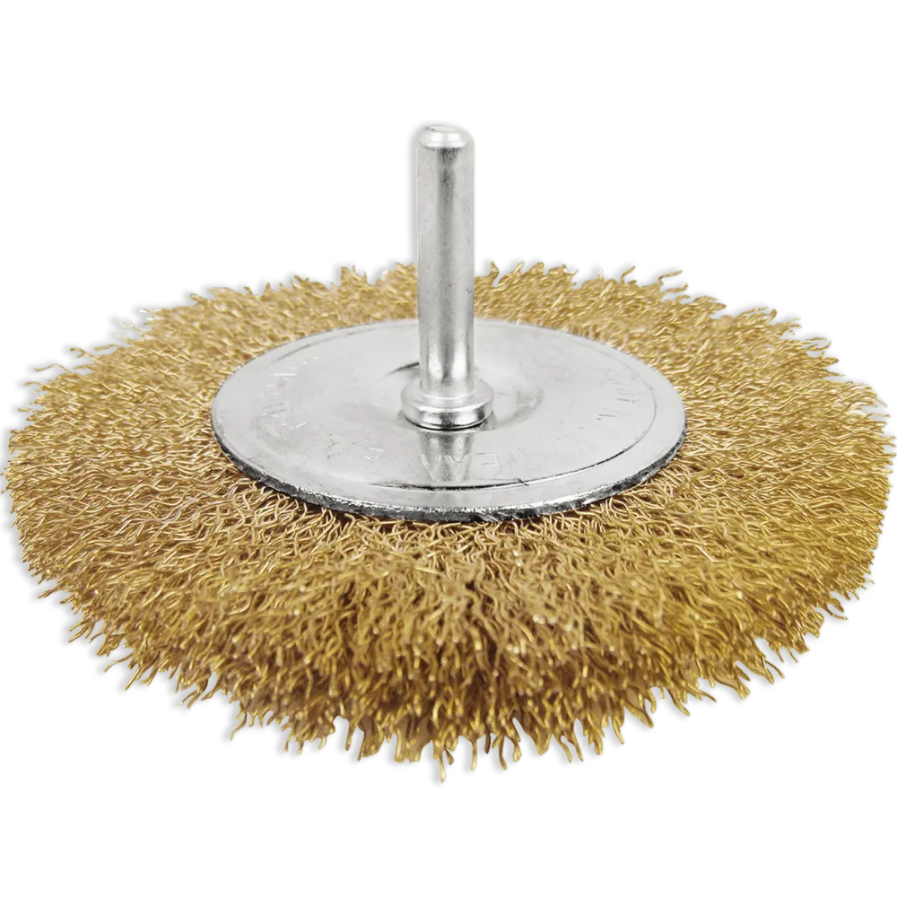 Perie de sarma disc Wadfow, 4500rpm, diametru 100mm