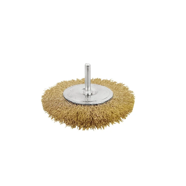 Perie de sarma disc Wadfow, 4500rpm, diametru 75mm