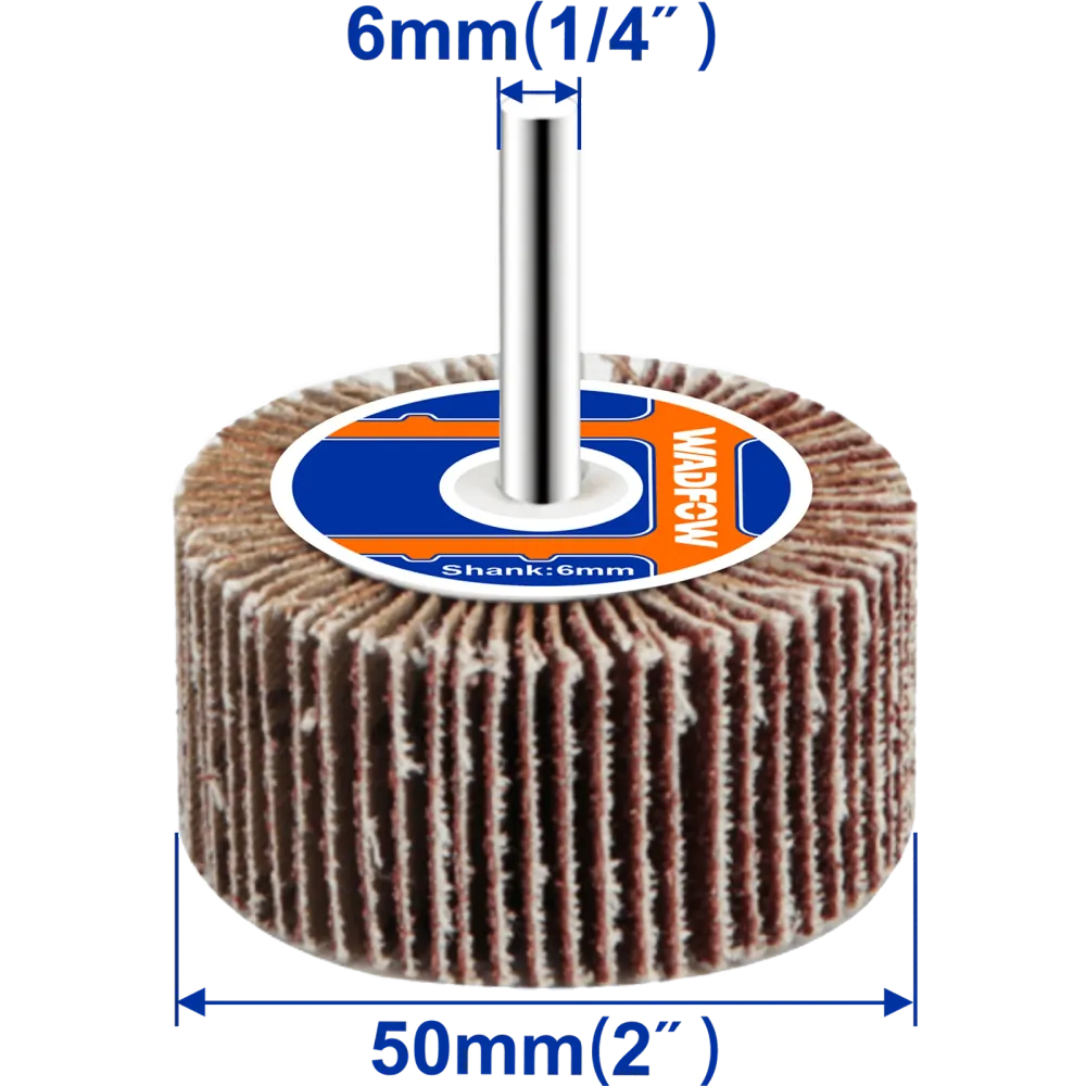 Perie smirghel Wadfow, dimensiuni 50x25x6mm, granulatie P120
