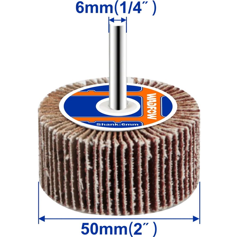 Perie smirghel Wadfow, dimensiuni 50x25x6mm, granulatie P60