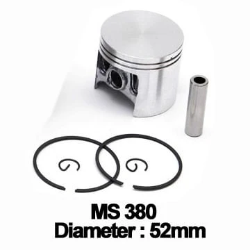 Piston complet Stihl MS 380, 381 – diametru 52 mm