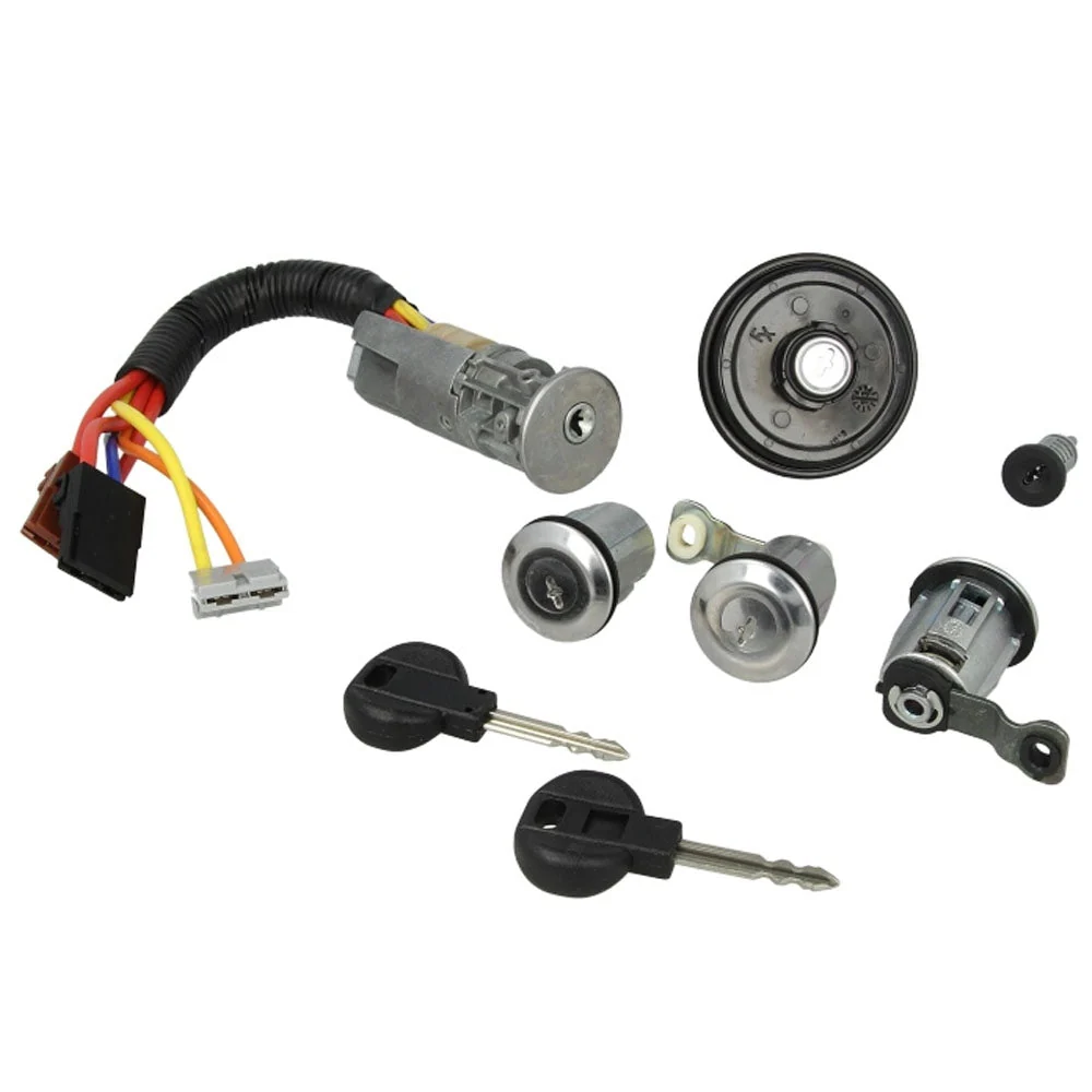 Set butuc încuietoare ușă față Peugeot Partner 1996-2015
