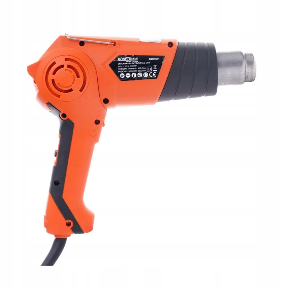 Suflanta aer cald Kraft&Dele KD3029, 2000W, 2 trepte, 630ᵒC