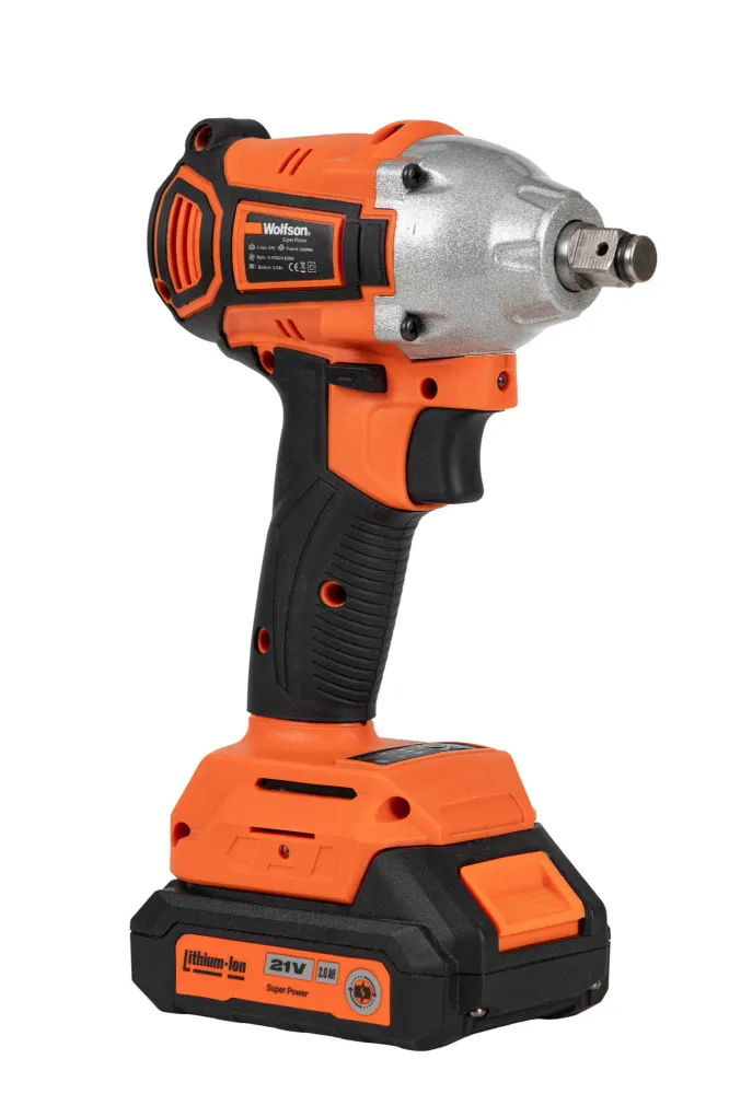 Masina de insurubat cu impact si acumulator Wolfson - 21V, 2 Ah, 2 acumulatori