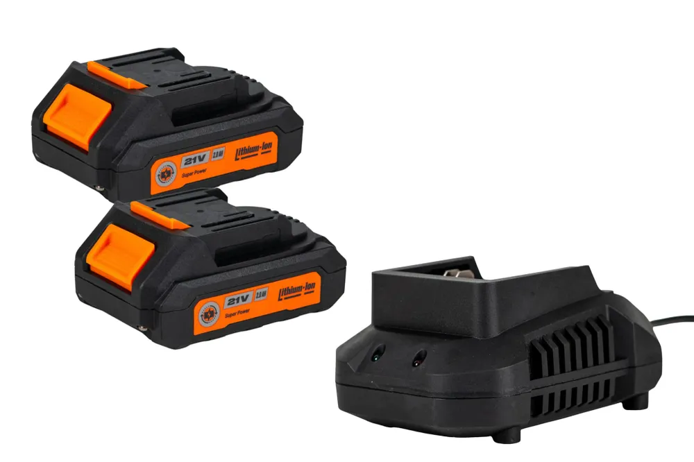 Masina de insurubat cu impact si acumulator Wolfson - 21V, 2 Ah, 2 acumulatori