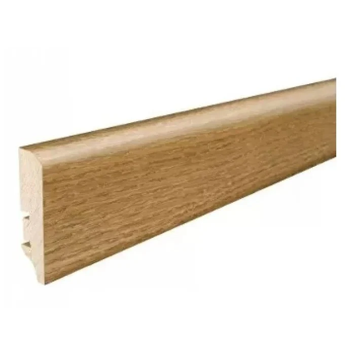 Barlinek P50 Plinta parchet lemn furniruit 6 cm, maro (stejar terra)