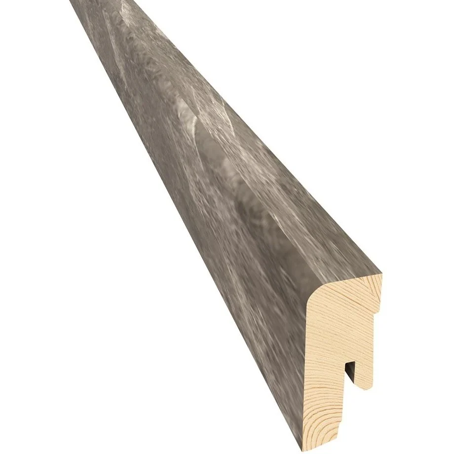 Kahrs Plinta parchet lemn infoliat 4 cm, gri (piatra ultar)