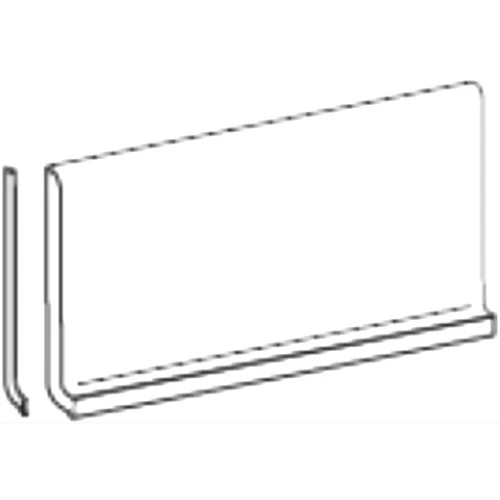 Plinta gresie interior gri 10x20 cm, Marazzi SistemC Citta Cemento Londra