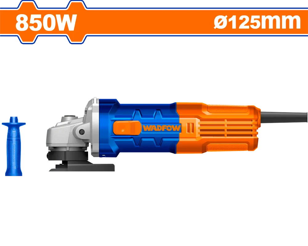 Polizor unghiular Wadfow, diametru disc 125mm, 850W, 12000rpm, 240V, discul nu este inclus