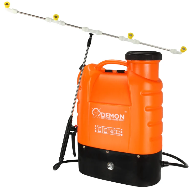 Pulverizator electric de spate DEMON 16L – cu acumulator, Pompa de stropit