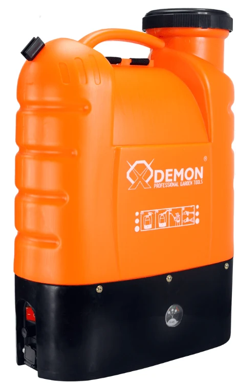 Pulverizator electric de spate DEMON 16L – cu acumulator, Pompa de stropit