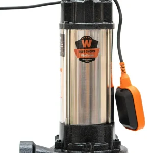 Pompa submersibila apa murdara cu tocator si flotor Wolfson WQW-1500D-F PRO, 1500 W, 330 l/m, 2"