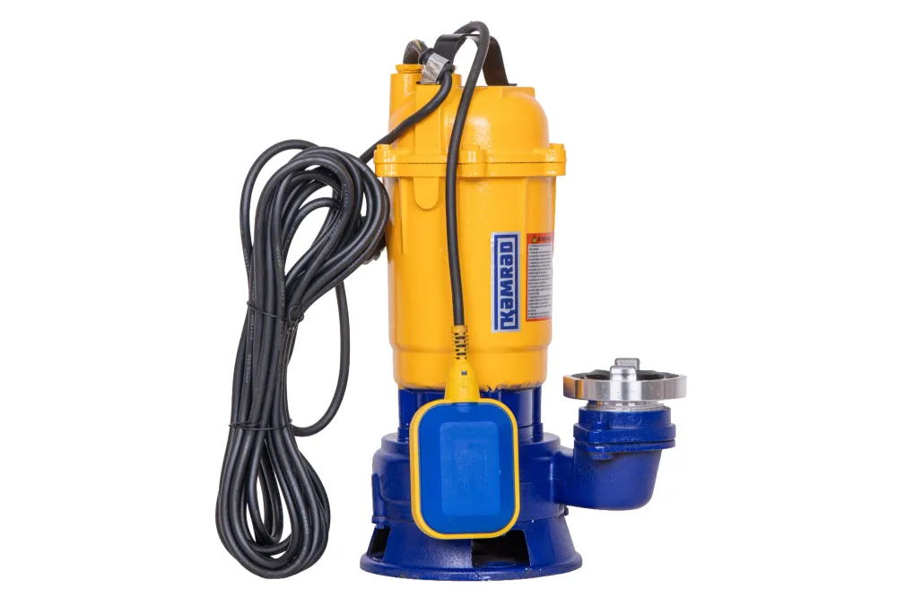 Pompa submersibila de apa murdara cu tocator Kamrad WQCD-K3300, 1300W, 25000 l/h, adancime 8m