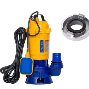 Pompa submersibila de apa murdara cu tocator Kamrad WQCD-K3300, 1300W, 25000 l/h, adancime 8m