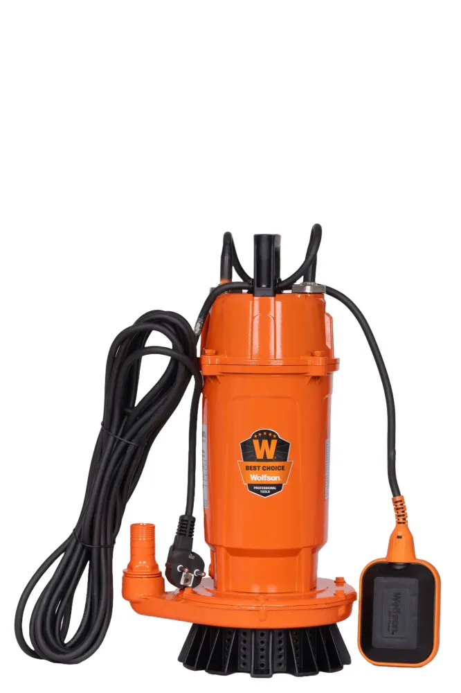 Pompa submersibila apa curata cu plutitor Wolfson QDX-32-F, 750W, 3000 l/h