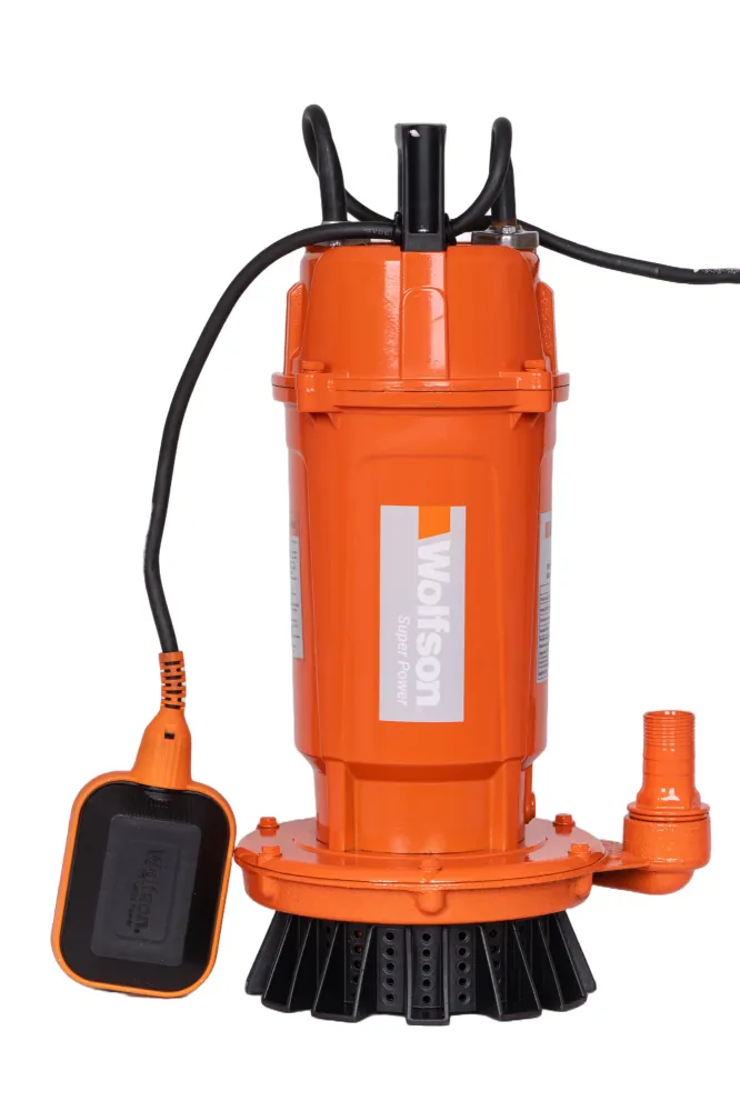 Pompa submersibila apa curata cu plutitor Wolfson QDX-32-F, 750W, 3000 l/h
