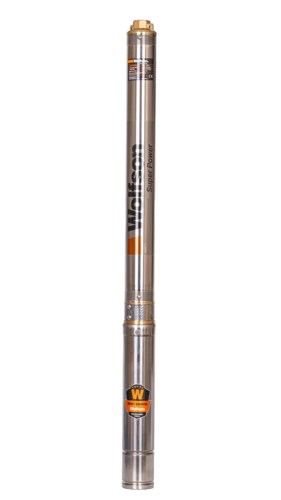 Pompa submersibila apa curata Wolfson 1100W D-3 - 20 turbine, debit max 2700 l/h, adancime max 40m
