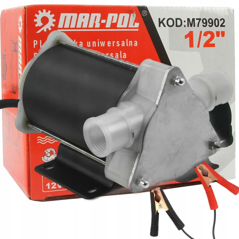 Pompa de transfer apa ulei motorina 12v 35L/min 1/2