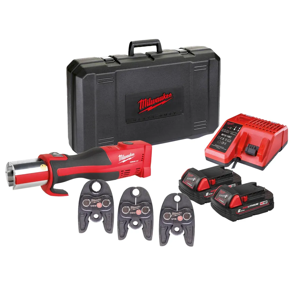 Milwaukee M18 BLHPT-202C SET 18V 2Ah Presă