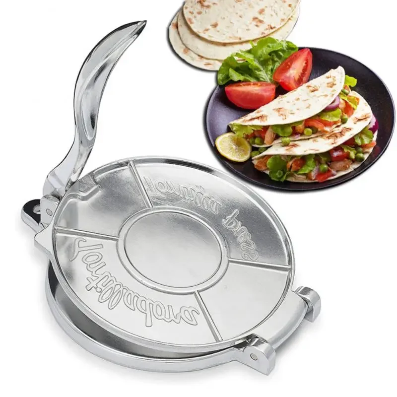 Presa Pentru Tortilla, Otel Inoxidabil, 20CM