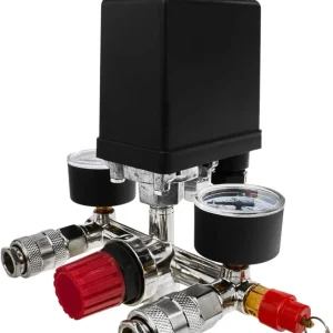 Presostat Compresor 8bar 230V Monofazat cu Reglare Presiune, Kraft&Dele KD2176