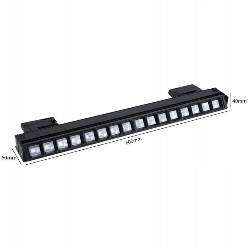 Proiector LED liniar pentru sine trifazate, 60cm 24W, lumina neutra