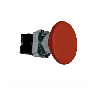 Buton ciuperca, cu revenire, 1NI, rosu, Freder 32-766
