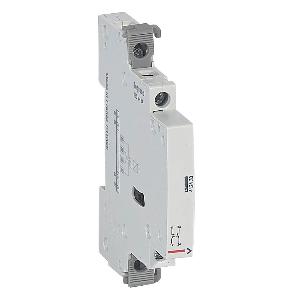 Contact auxiliar pentru contactor 2 module, 25A, CX³ Legrand 412430