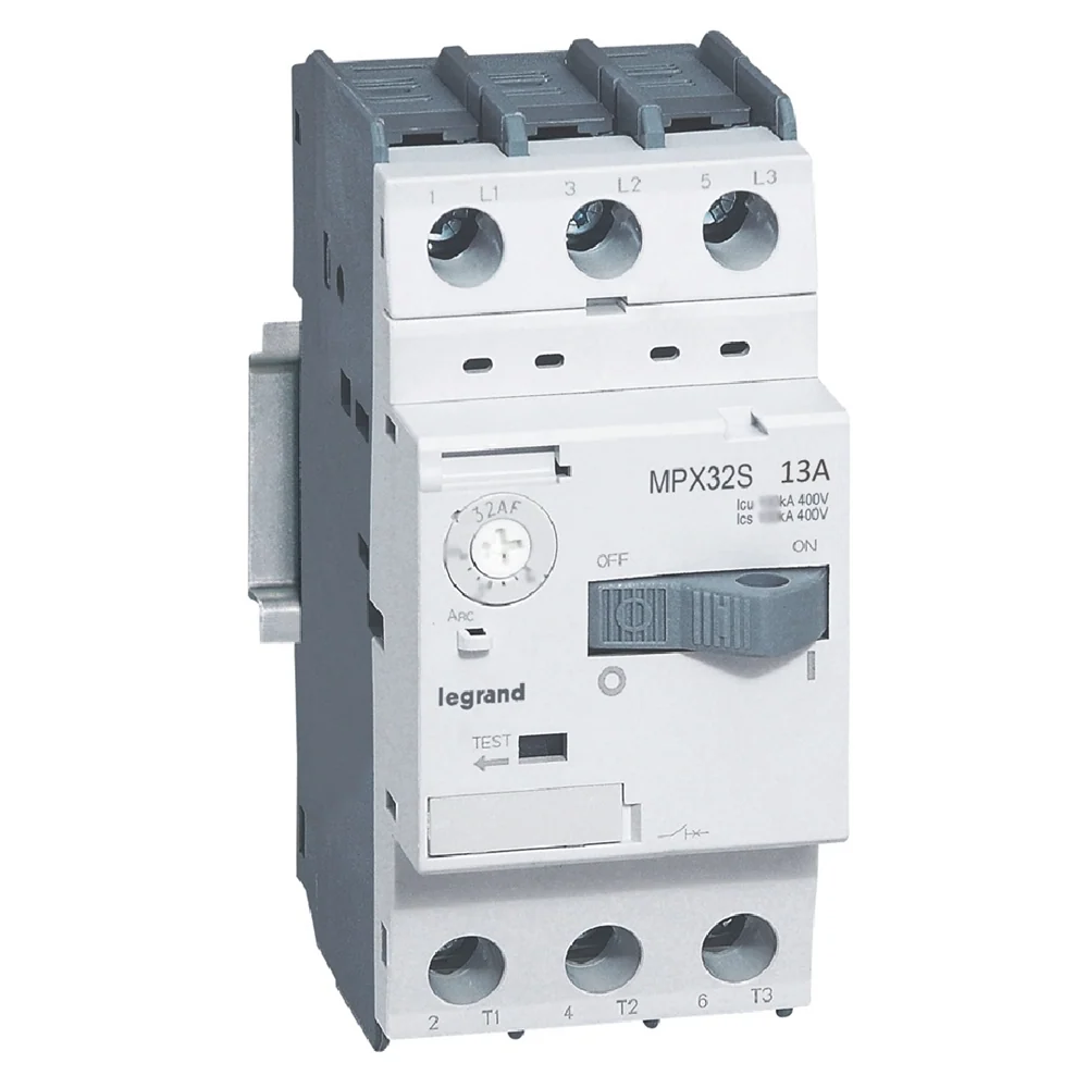 Disjunctor motor, 9÷13A, 50kA, MPX³ 32S Legrand 417311