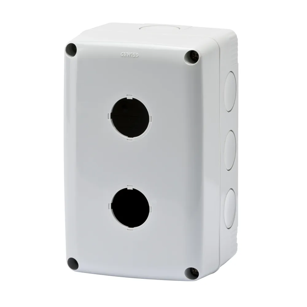 Doza pentru 2 butoane, Ø22mm, Gewiss GW27102