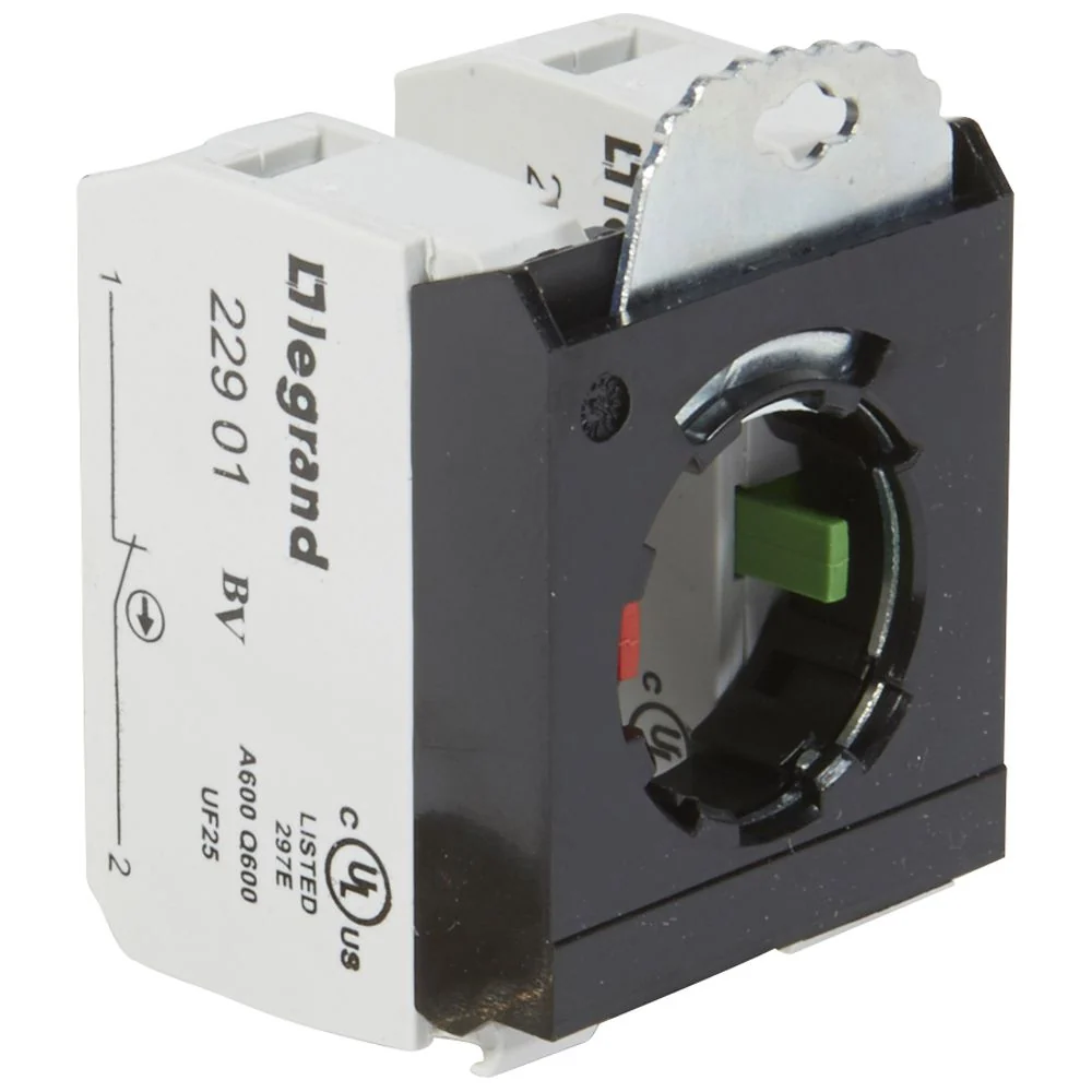 Etrier 3 posturi + bloc contacte 1ND+1NI, Osmoz Legrand 022976