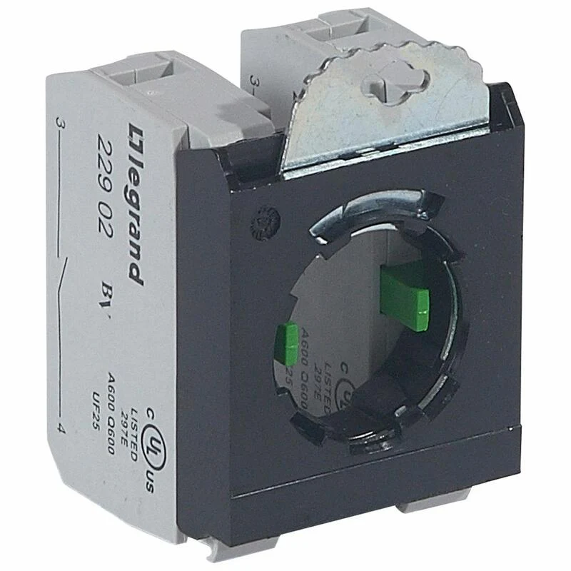 Etrier 3 posturi + bloc contacte 2ND, Osmoz Legrand 022974