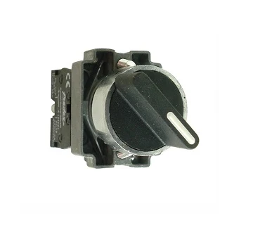 Intrerupator rotativ cu retinere, 1-0-2, 2ND, 6A, negru, Freder 32-771