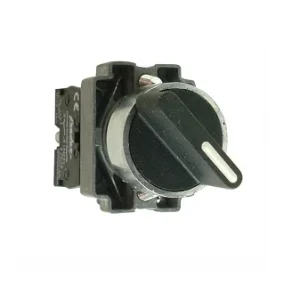 Intrerupator rotativ cu retinere, 0-1, 1ND, 6A, negru, Freder 32-770