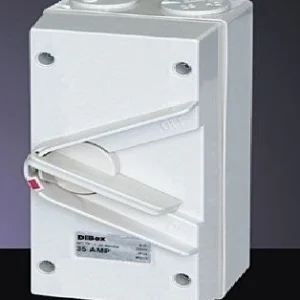 Intrerupator de sarcina cutie, ON-OFF, 4P, 63A, IP56, 400V, 02-414/63