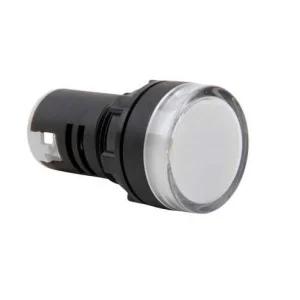 Lampa semnalizare LED, 230V, alb, Adeleq 32-743/230