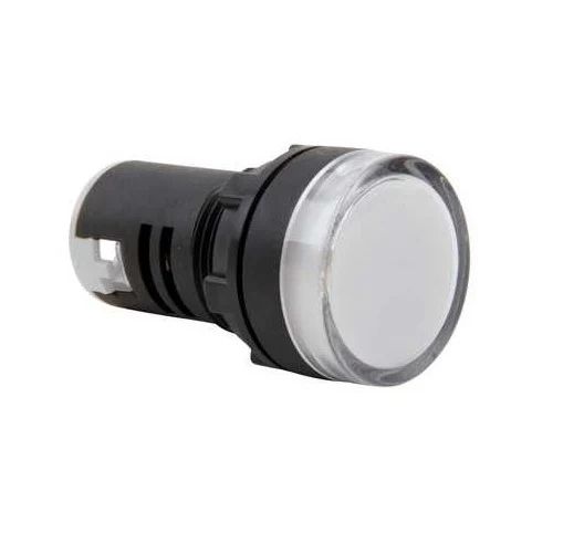 Lampa semnalizare LED, 230V, alb, Adeleq 32-743/230
