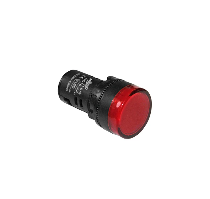 Lampa semnalizare LED, 230V, rosu, Adeleq 02-534