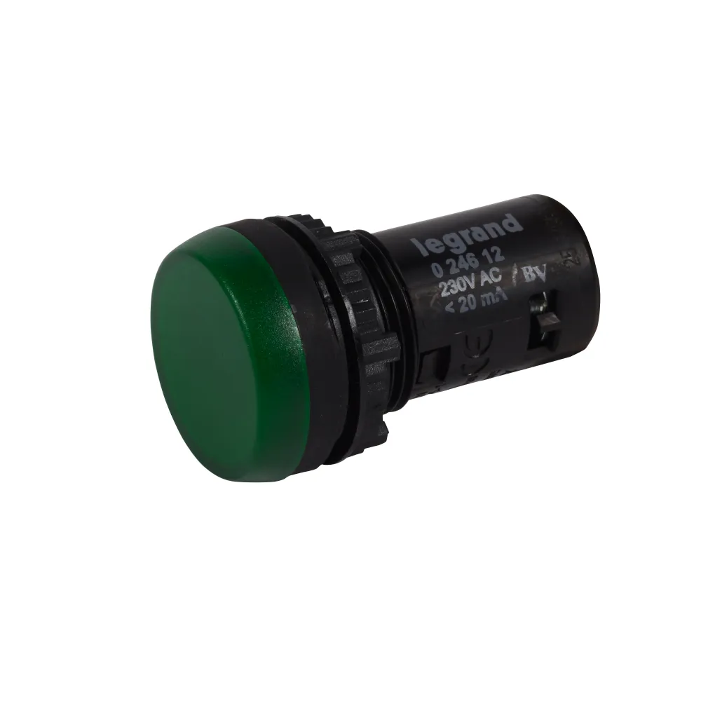 Lampa de semnalizare, LED, 230V, verde, Osmoz Legrand 024612