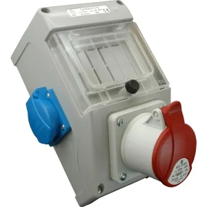 Panou de distributie, pentru organizare santier, ROS 4/x-12/S (1xPriza 5x16A + 2xPriza schuko), SEZ 34-412
