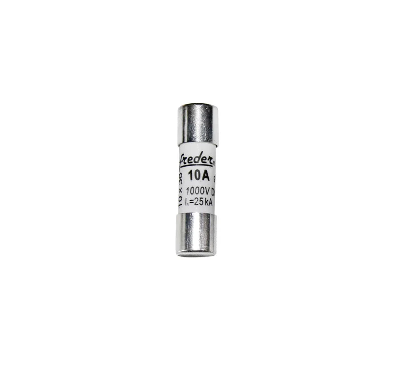 Sigurante cilindrice, 10A, gPV, 10x38, 1000V DC, Freder 88-8100