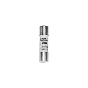 Sigurante cilindrice, 20A, gPV, 10x38, 1000V DC, Freder 88-8200
