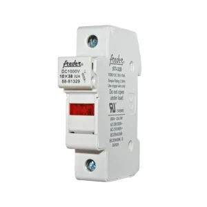 Soclu sigurante cilindrice, 1P, 10x38, 32A, 1000V DC, Freder 88-81329
