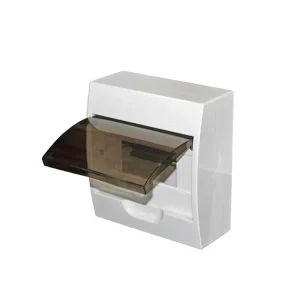 Tablou plastic, aparent, 6 module, 1 rand, IP40